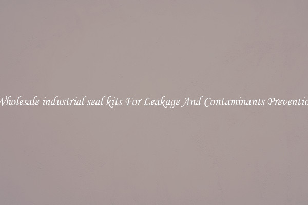 Wholesale industrial seal kits For Leakage And Contaminants Prevention
