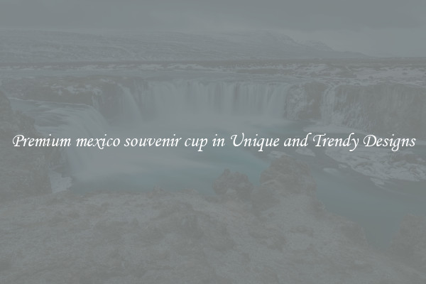 Premium mexico souvenir cup in Unique and Trendy Designs