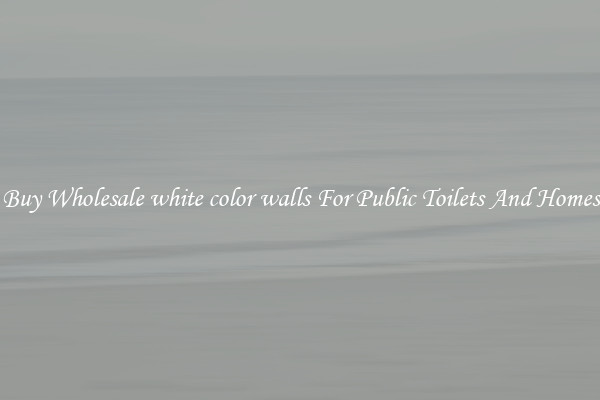 Buy Wholesale white color walls For Public Toilets And Homes