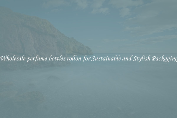 Wholesale perfume bottles rollon for Sustainable and Stylish Packaging